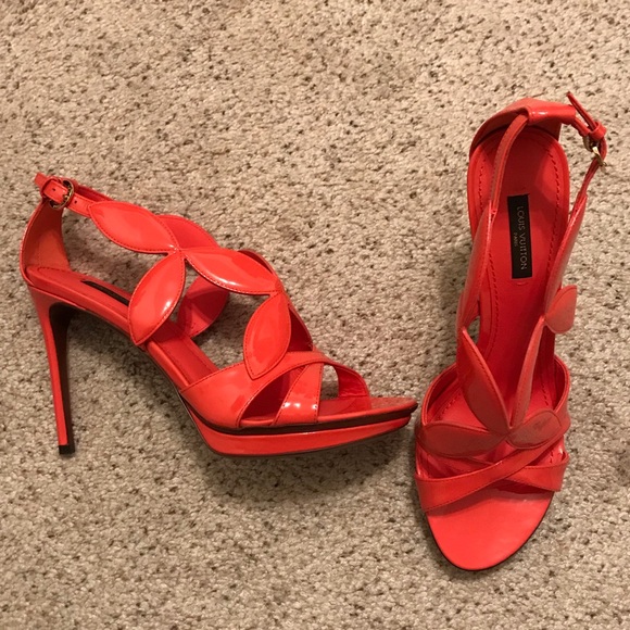 LOUIS VUITTON Springtime Coral sandals NEW 38,5 - Picture 3 of 6